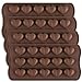 homEdge Schokoladenform mit 15 Mulden, Herzform,...